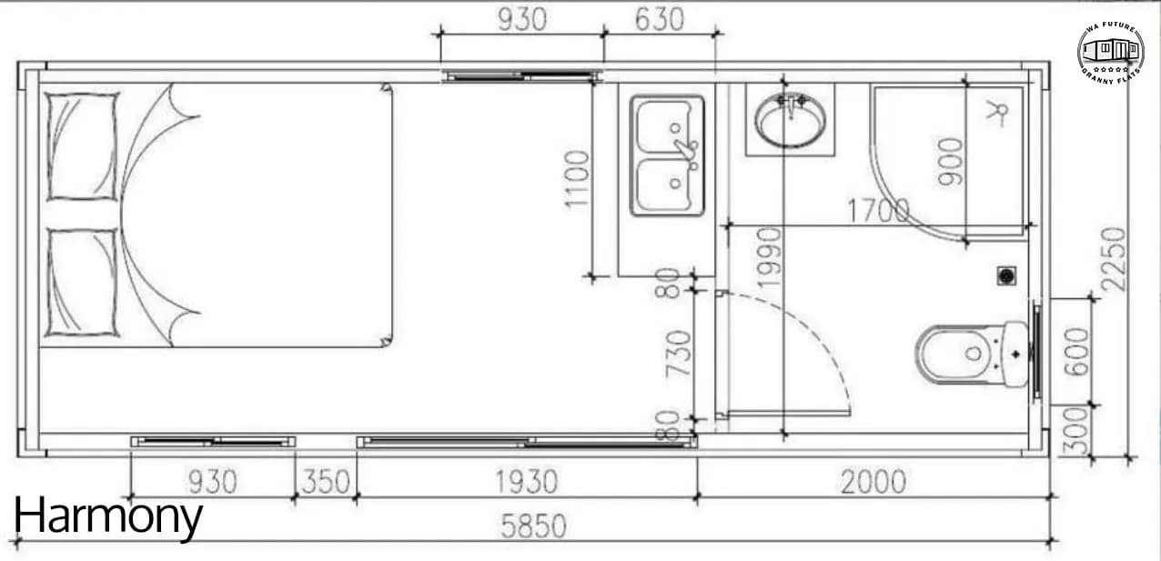 Harmony 2 floor plan